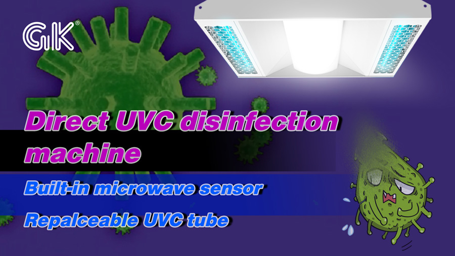 U22 direct hybride UVC led desinfectiemachine