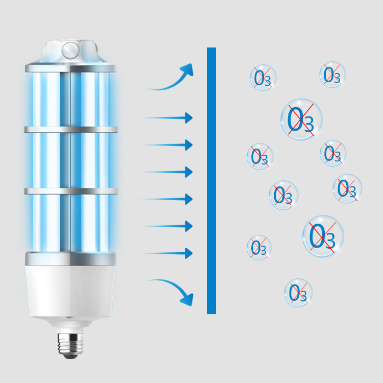 UVC-maïslamp 60 watt UV-C ozonvrij 254 nm U10-60W slimme armatuur